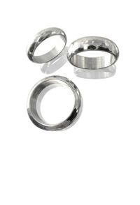 Agás Ring Half-round polished forged